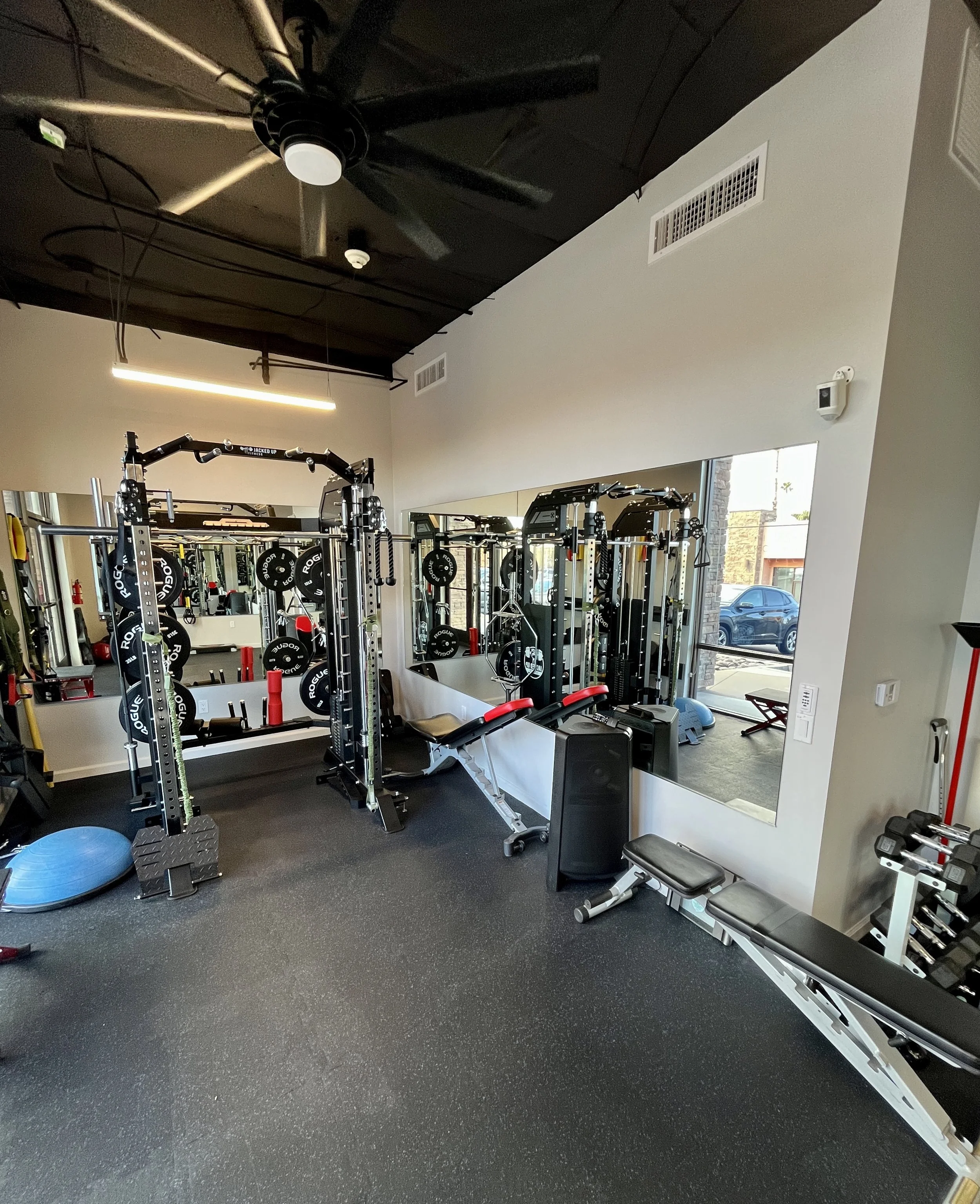 Gym and equipment
